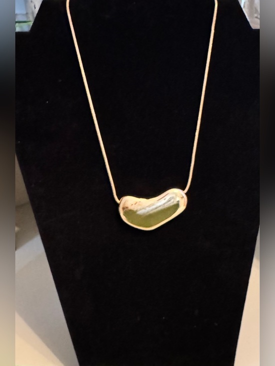 House of Harlow 1960 Jewelry - House of Harlow 1960 Irregular Gold Heart Pendant Necklace